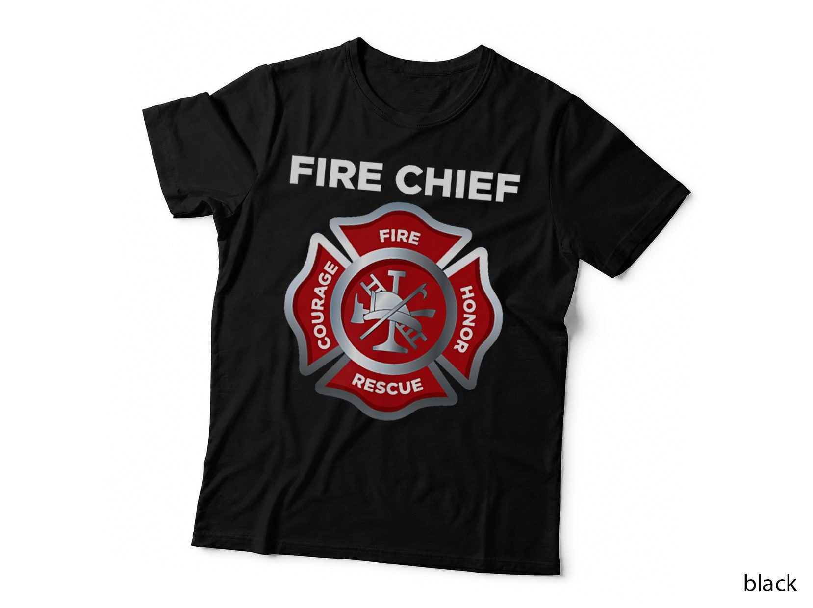 Firefighter Firefighting Fireman Fire Chief T-Shirt