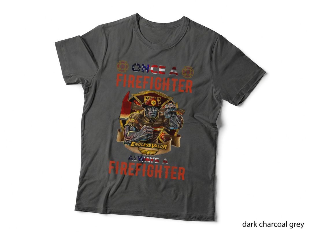 Firefighter Rescue Fireman Fire Department First Responder T-Shirt