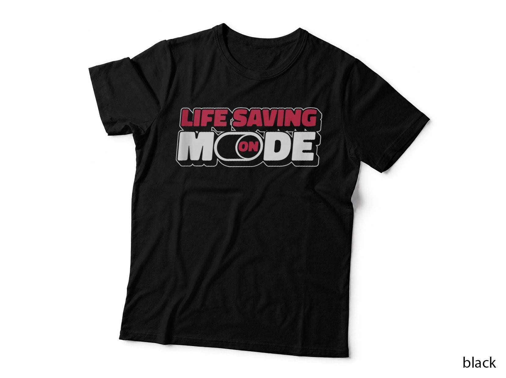 First Responder Mode on Ambulance Firefighter Paramedic EMT Crew T-Shirt