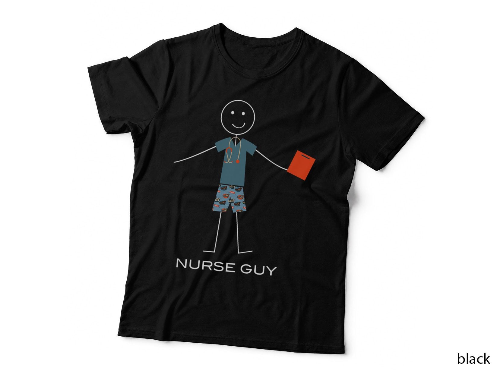 Funny Mens Nurse, RN, Boys Nursing T-Shirt