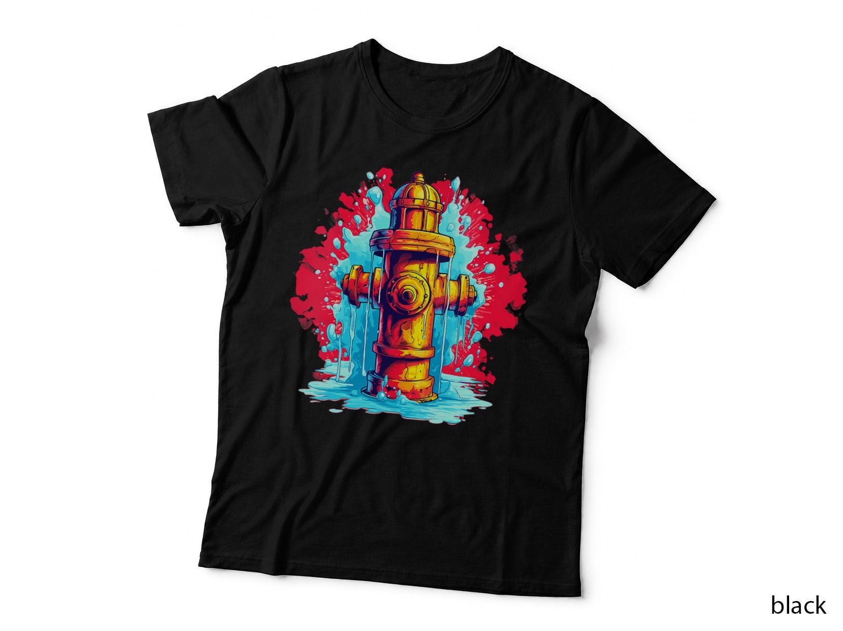 Funny Water Hydrant for Firefighter, Lover Tee
