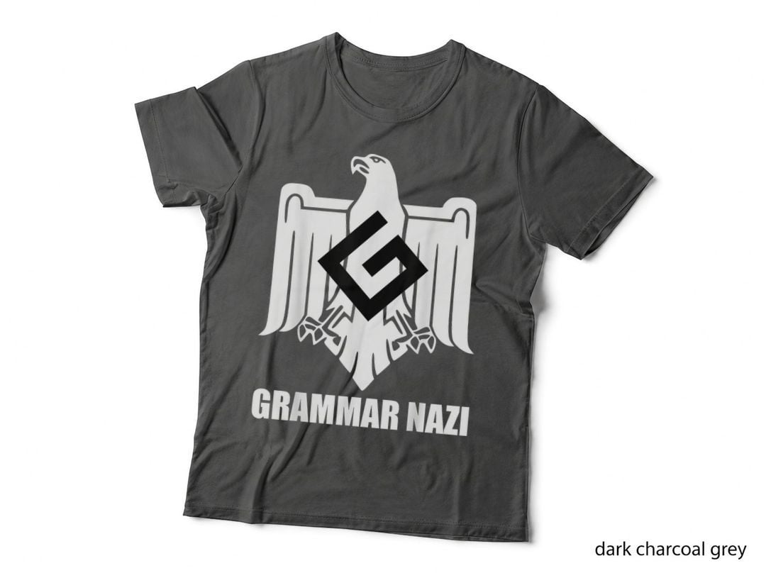 Grammar Nazi Funny English Spelling & Writing Police Gift T-Shirt