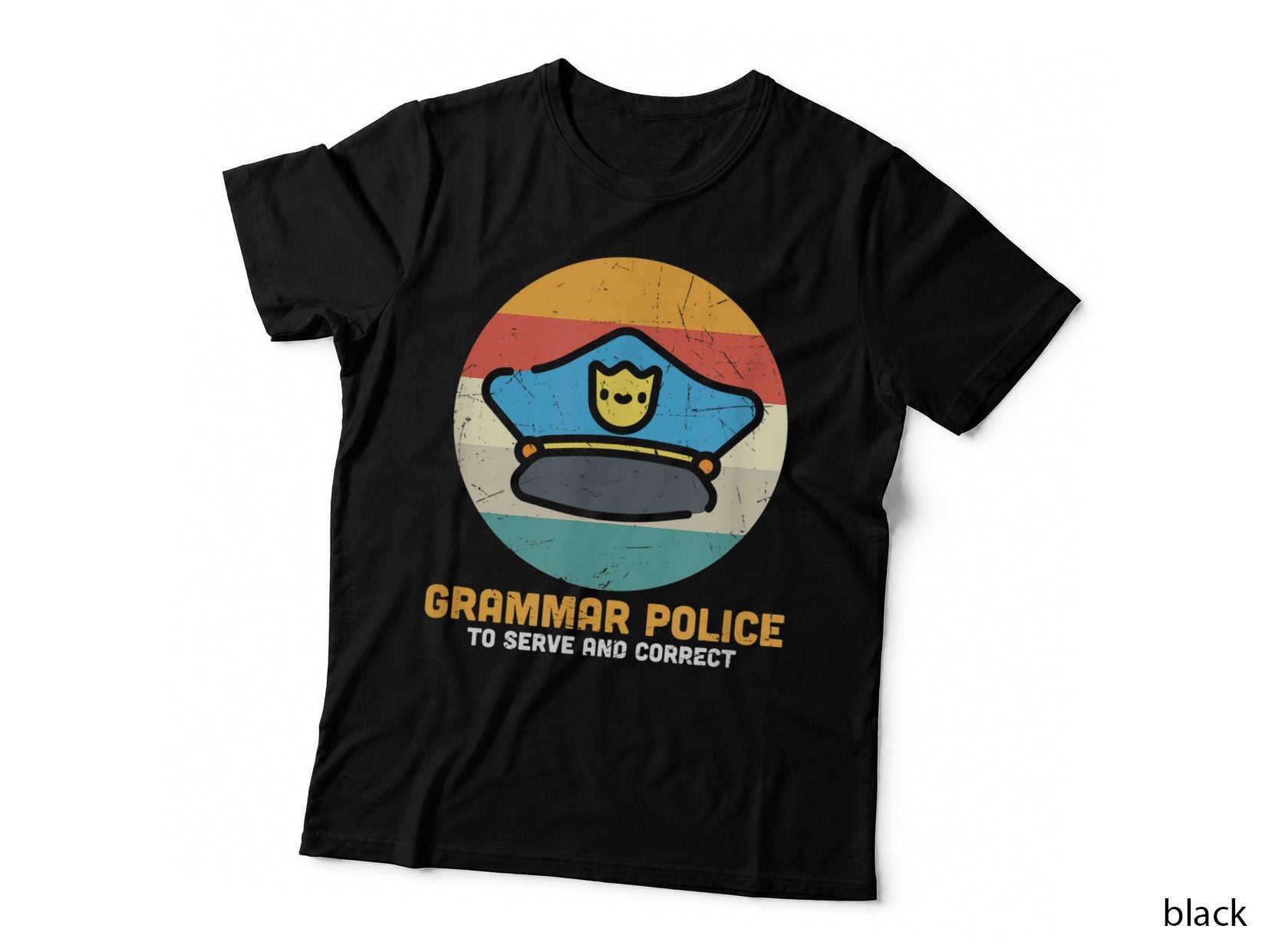 Grammar Police Funny Costume T-Shirt