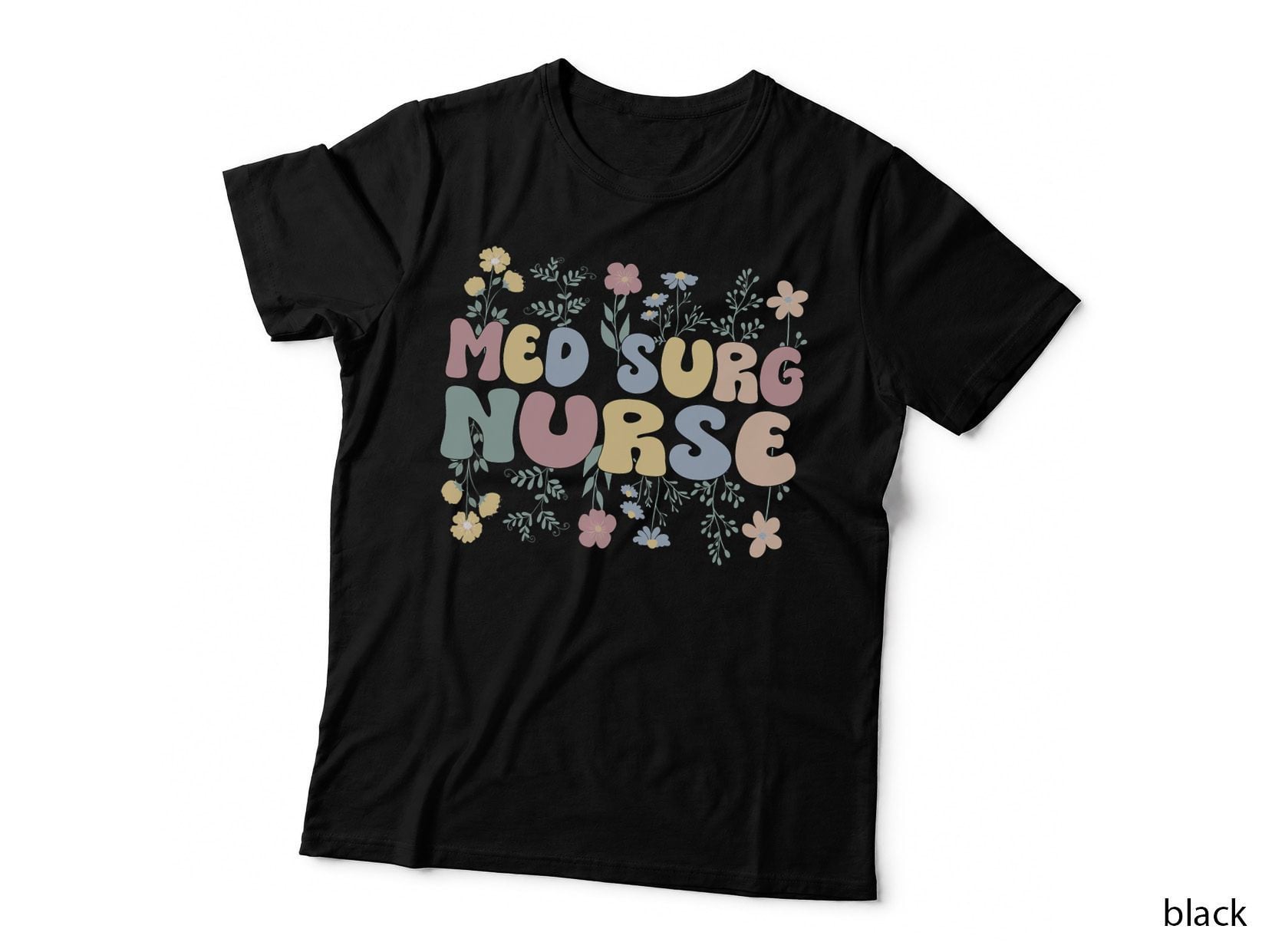 Groovy Med Surg Nurse Medical-Surgical Nursing T-Shirt