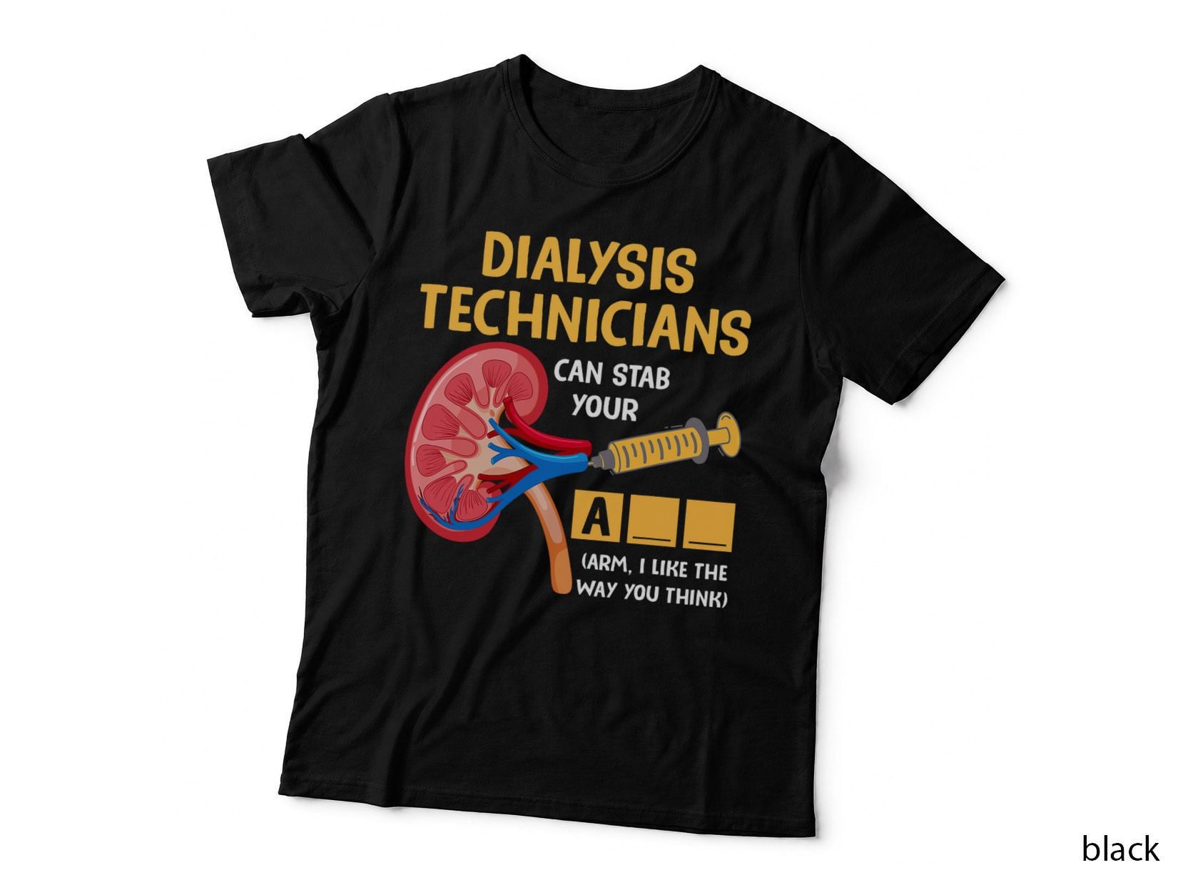 Kidney Dialysis Technician Team Nurse Renal Dialysis Tech T-Shirt