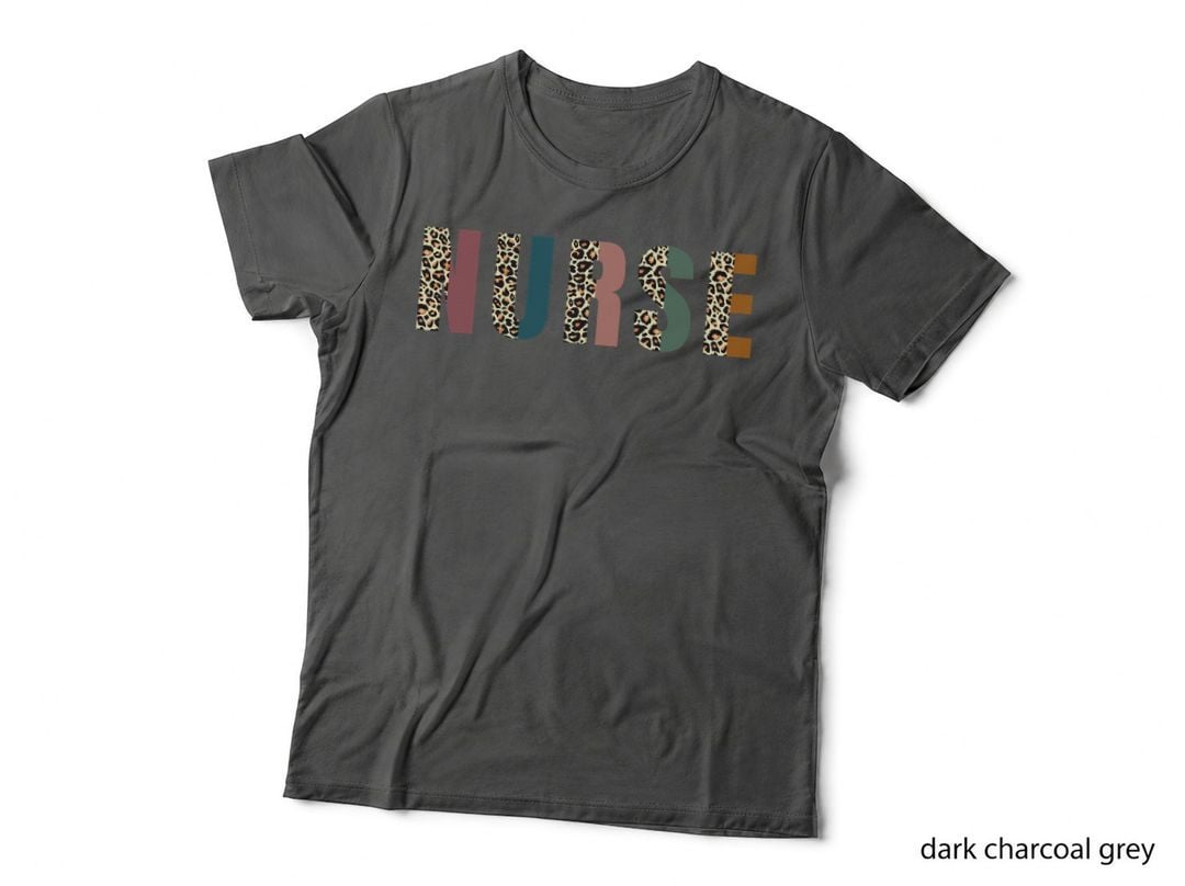 Leopard Nurse RN LPN for Registered Nurse Tee Nurse's Day T-Shirt