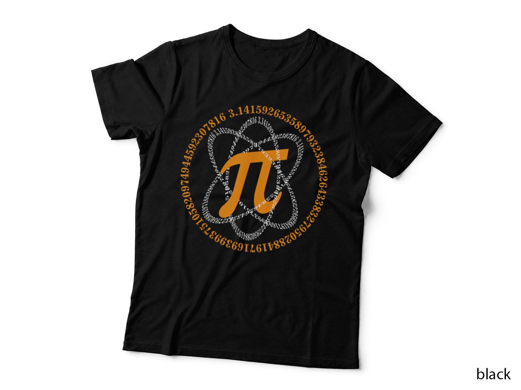 Math Pi Atom Pi Symbol Pi Day Science Math Teacher T-Shirt