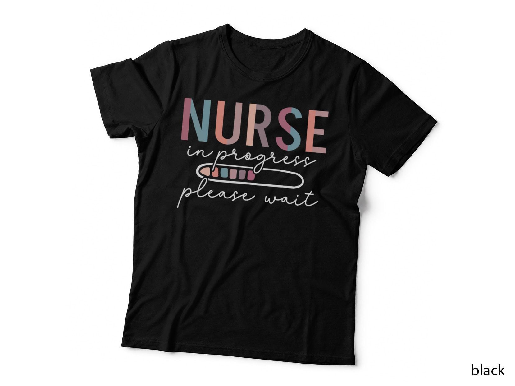 Nurse in Progress Future Nurse Nursing School Graduation T-Shirt