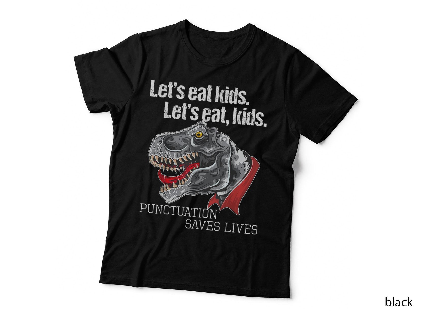 Punctuation Saves Lives - Grammar Police English Grammarian T-Shirt