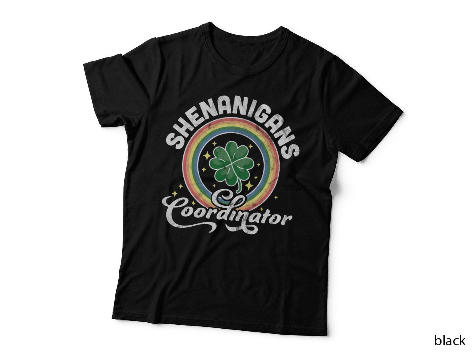 Shenanigans Coordinator Funny Teacher St Patrick's Day Retro T-Shirt