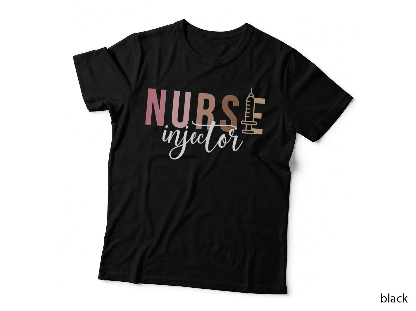 Boho Nurse Injector Aesthetic Nurse Injector T-Shirt, Nursing Gifts Tee