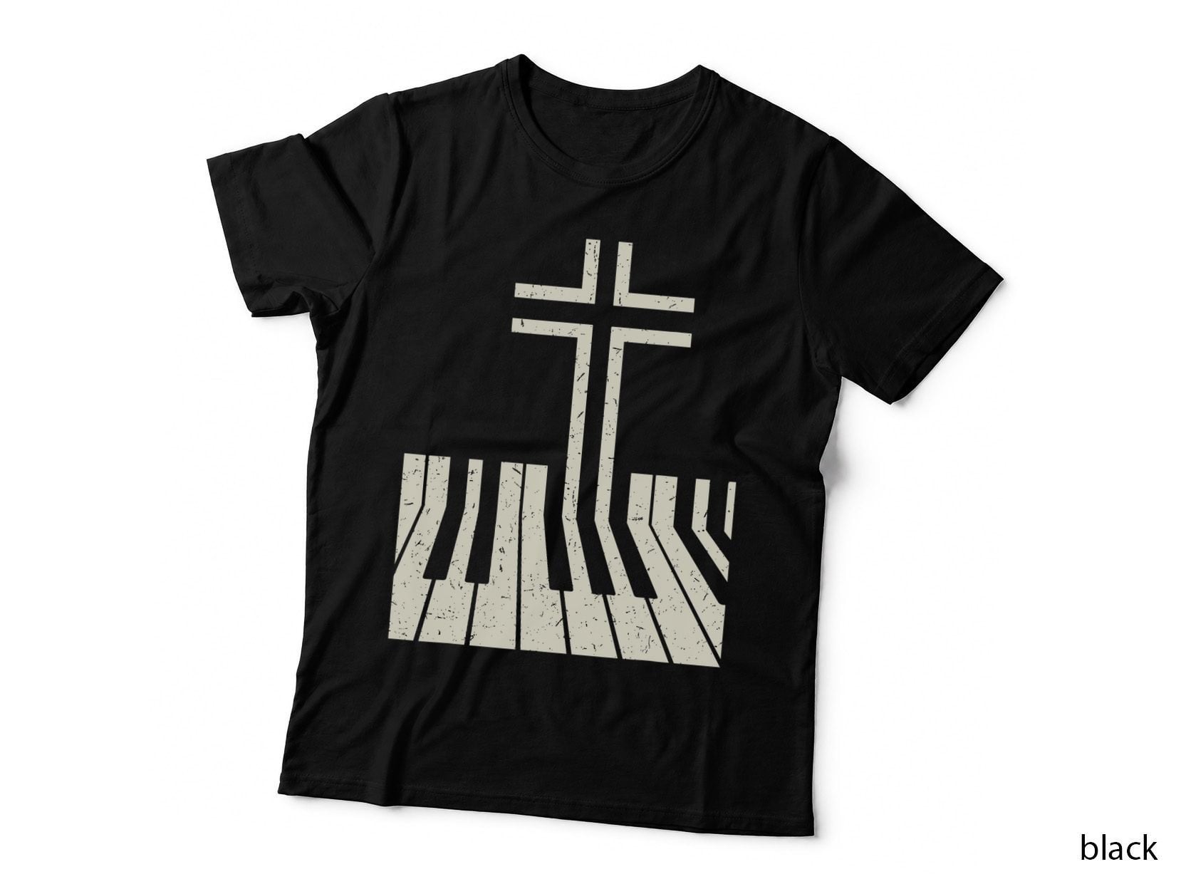 Christian Piano Player Piano Teacher Keyboard T-Shirt