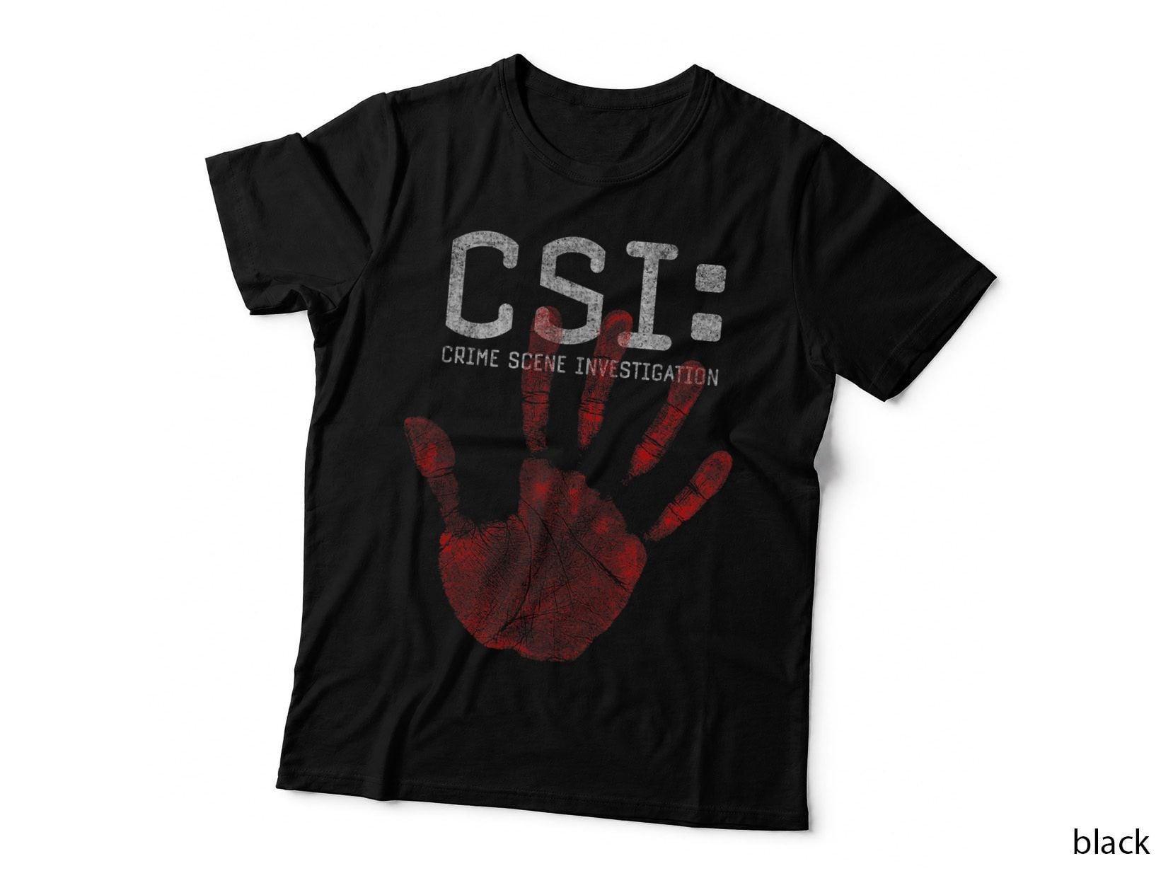 Csi Crime Scene Investigation - Police, Ensic Science T-Shirt