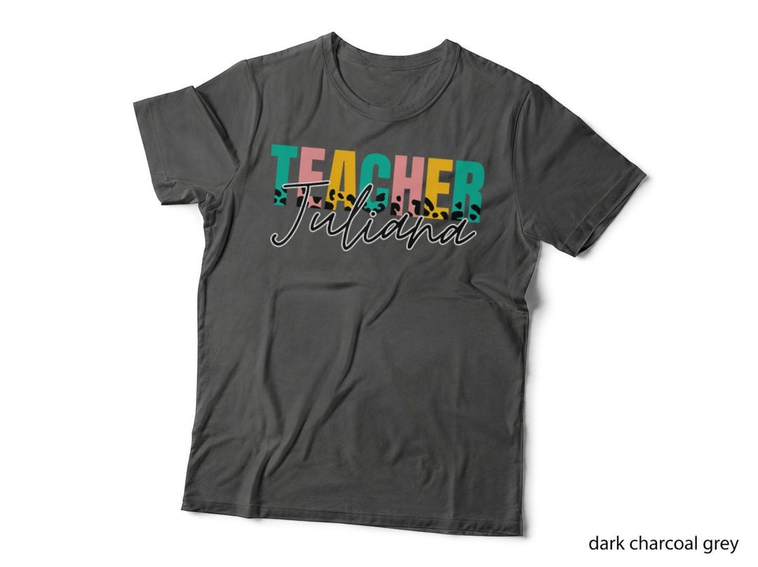 Custom School Teacher Name Juliana Retirement Professor T-Shirt