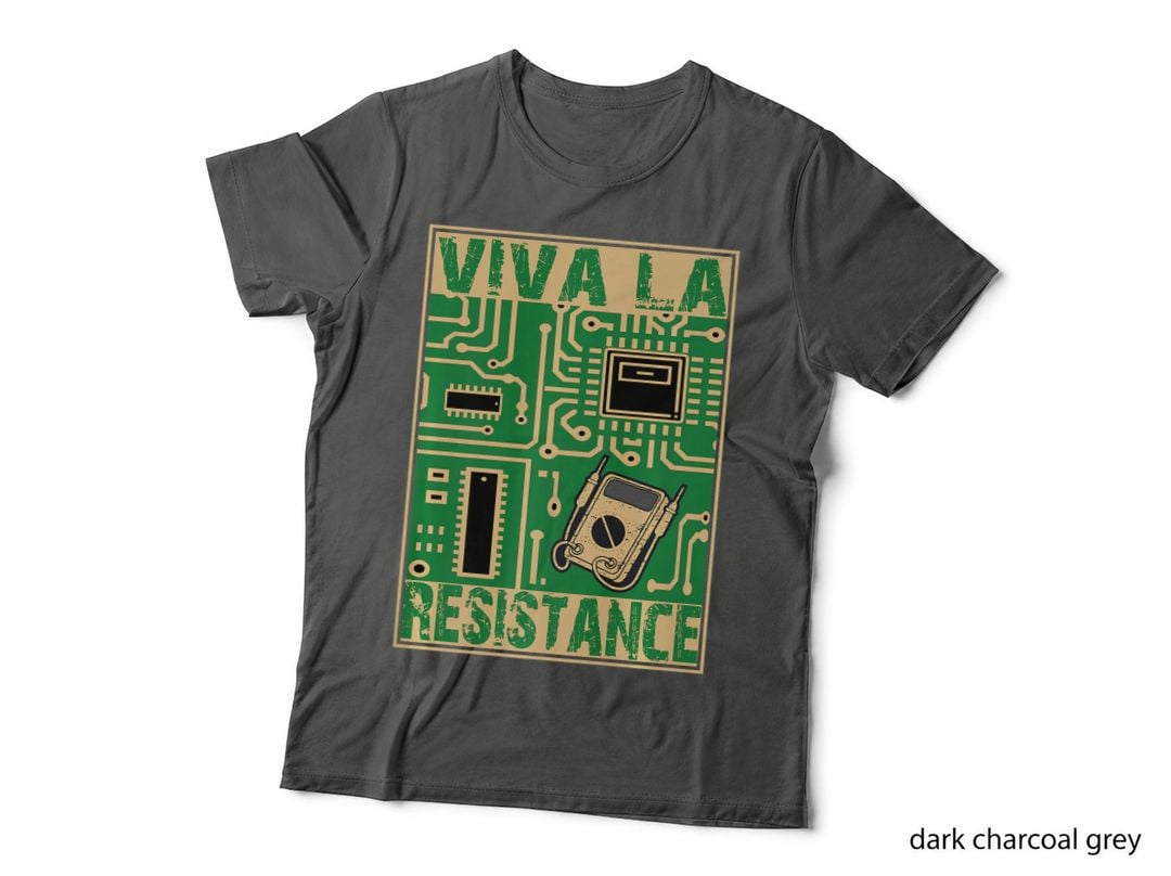 Electronics, Electrician, Electronics, Circuits, Retro Style T-Shirt