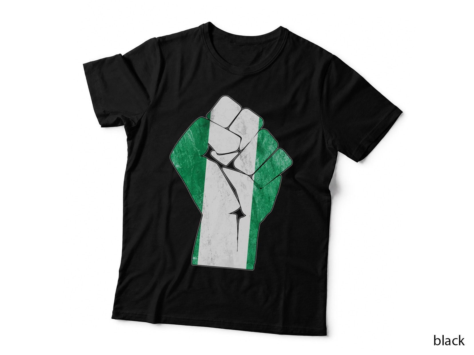 End Sars Now Nigeria Flag Fist Protest Police Brutality Gift T-Shirt