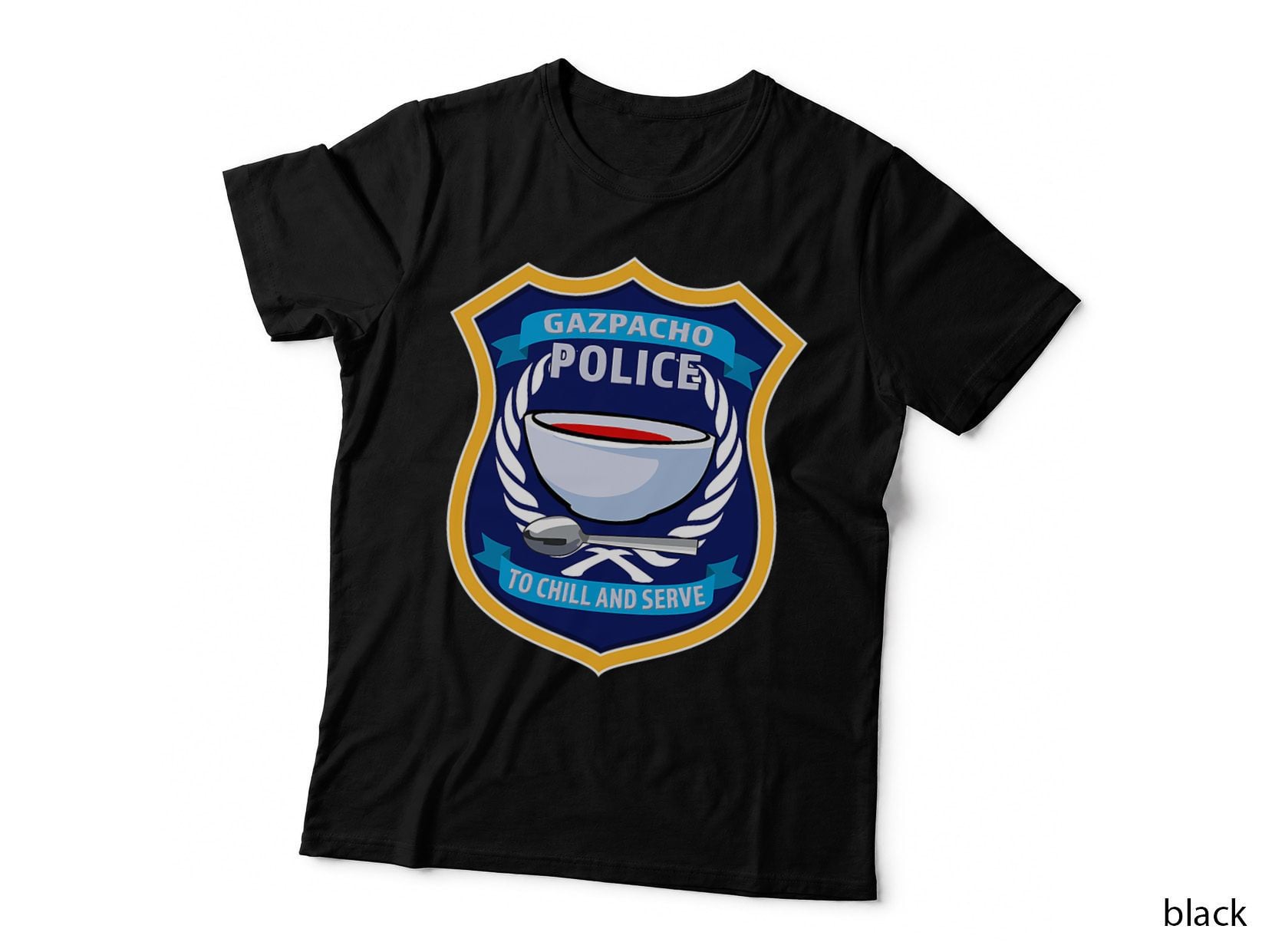 Funny Gazpacho Police to Chill and Serve Greene Pelosi T-Shirt