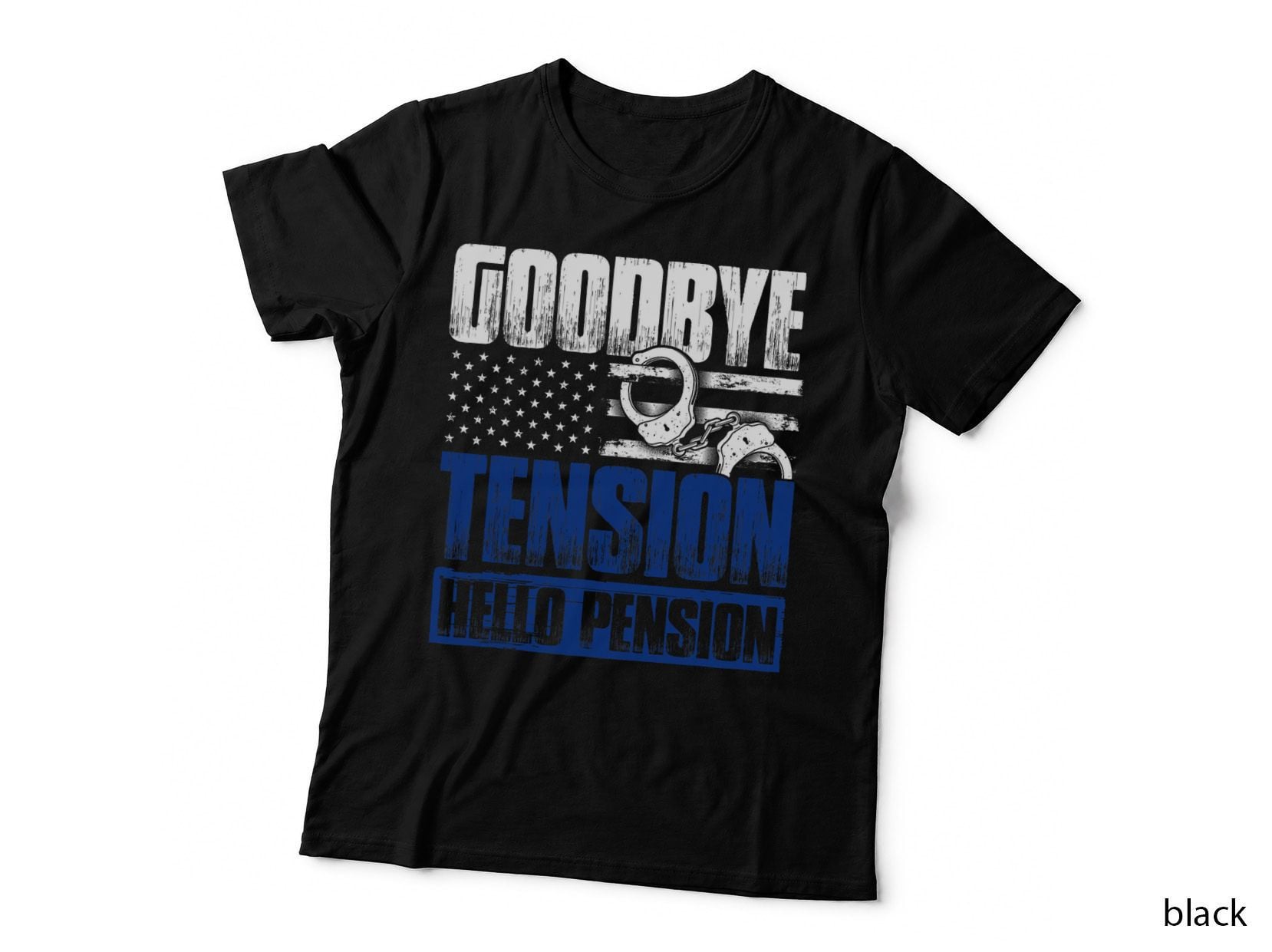 Funny Retired Policeman Gift Law Enforcement Police T-Shirt