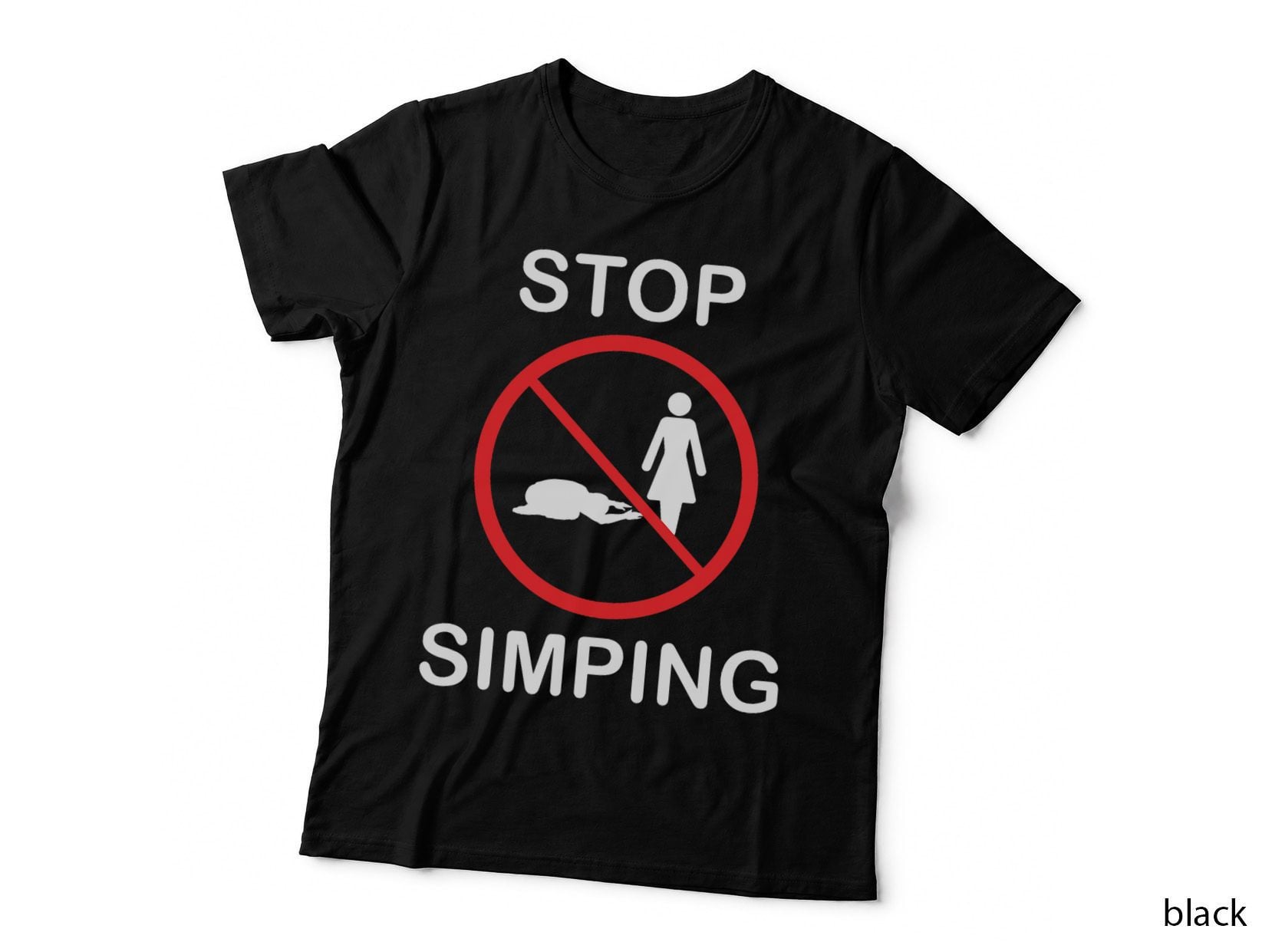 Funny Stop Simping Anti Simping Patro Police T-Shirt