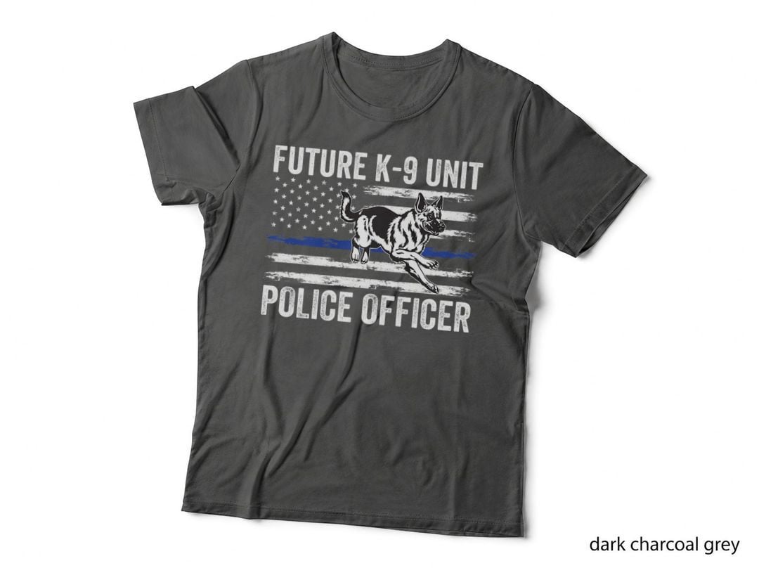 Future K-9 Unit Police Officer Proud Law Enforcement Dog Handler T-Shirt