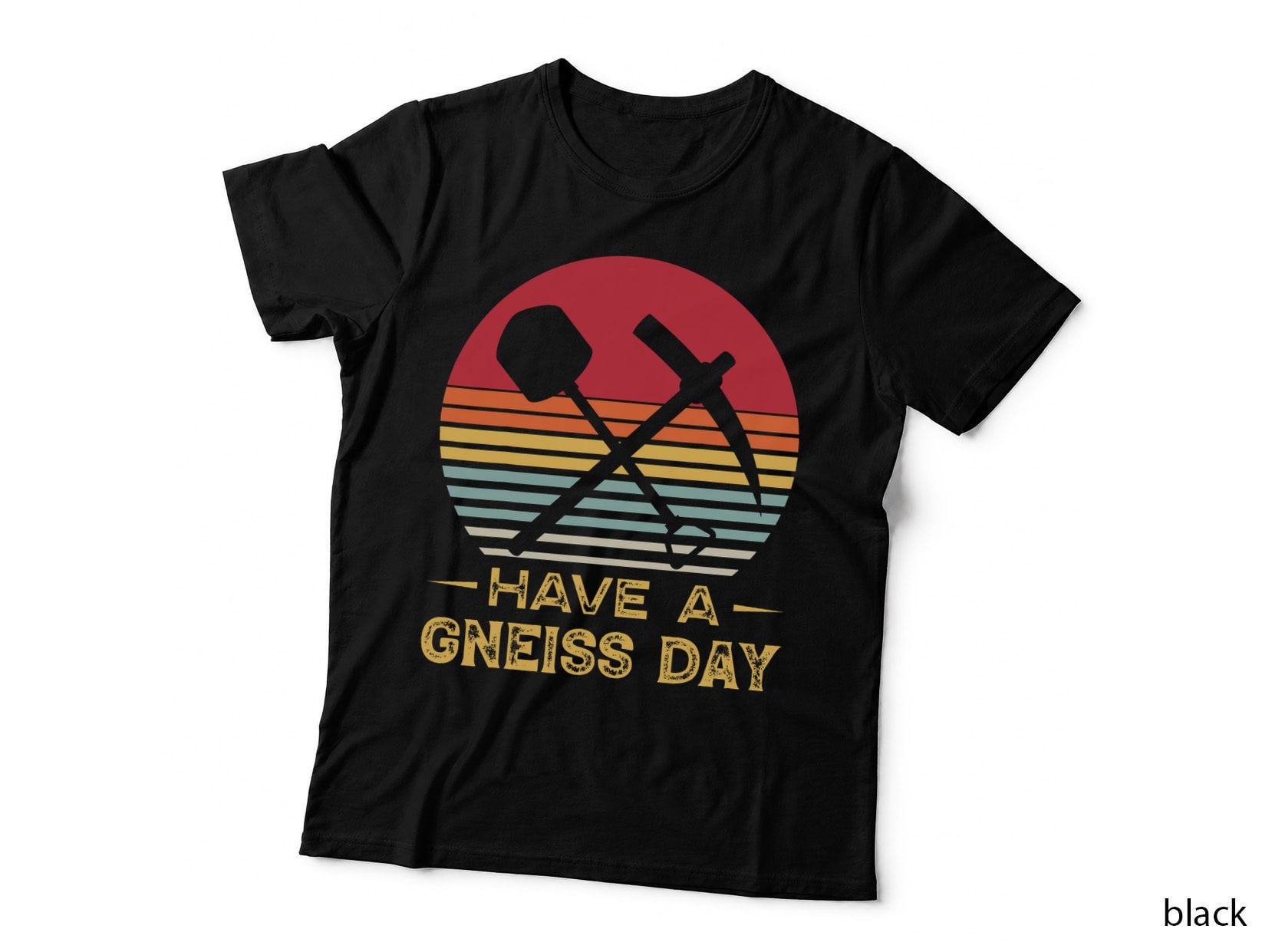 Geology Pun Geologist Gneiss Day Funny Earth Science Teacher T-Shirt