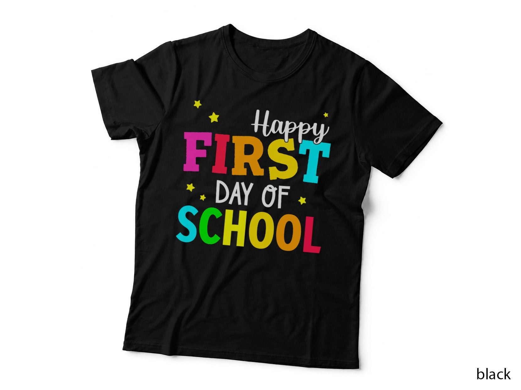 Happy First Day of School Back to School Teacher Student Kid T-Shirt