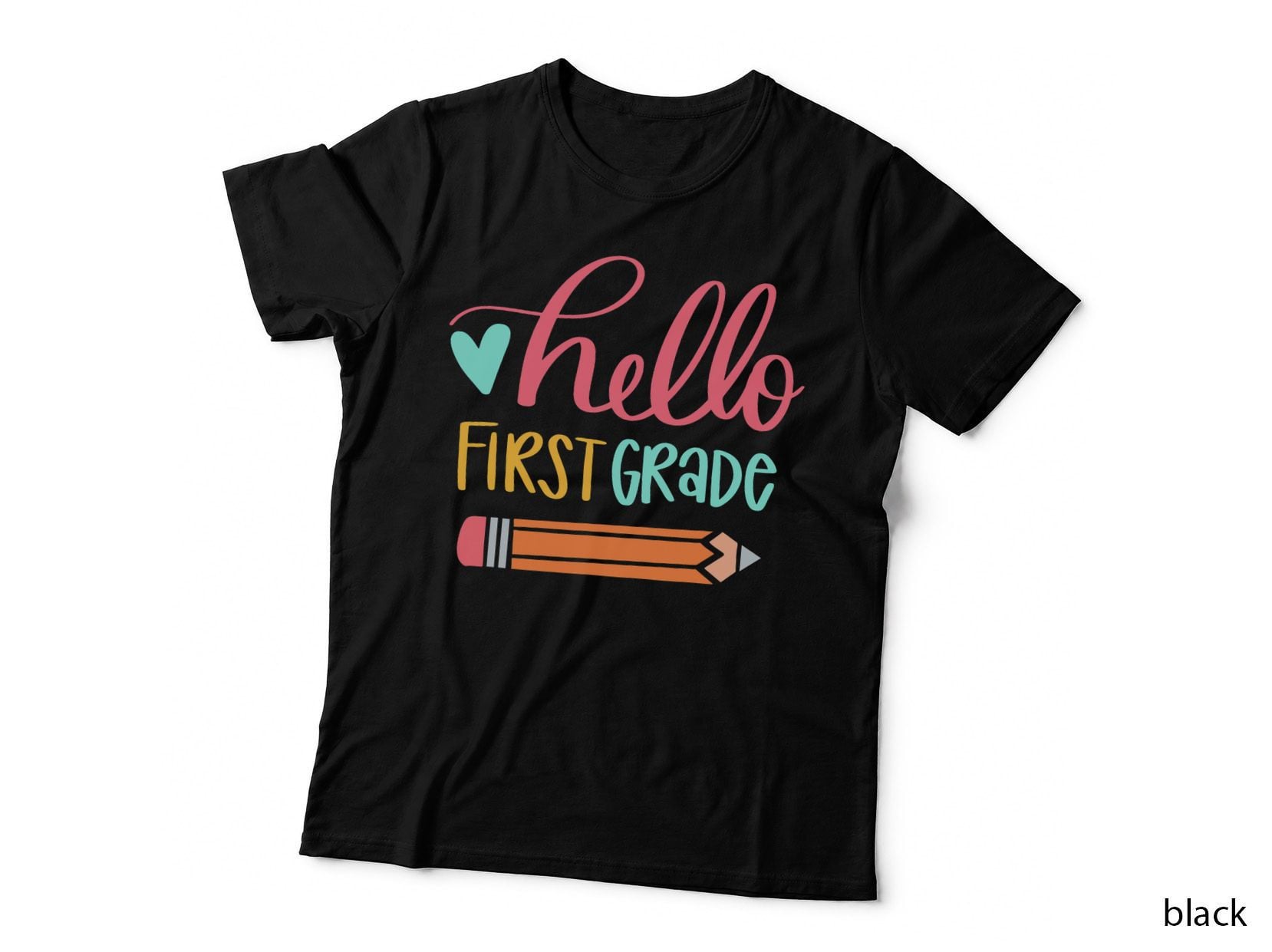 Hello First Grade Back to School Teacher Students T-Shirt