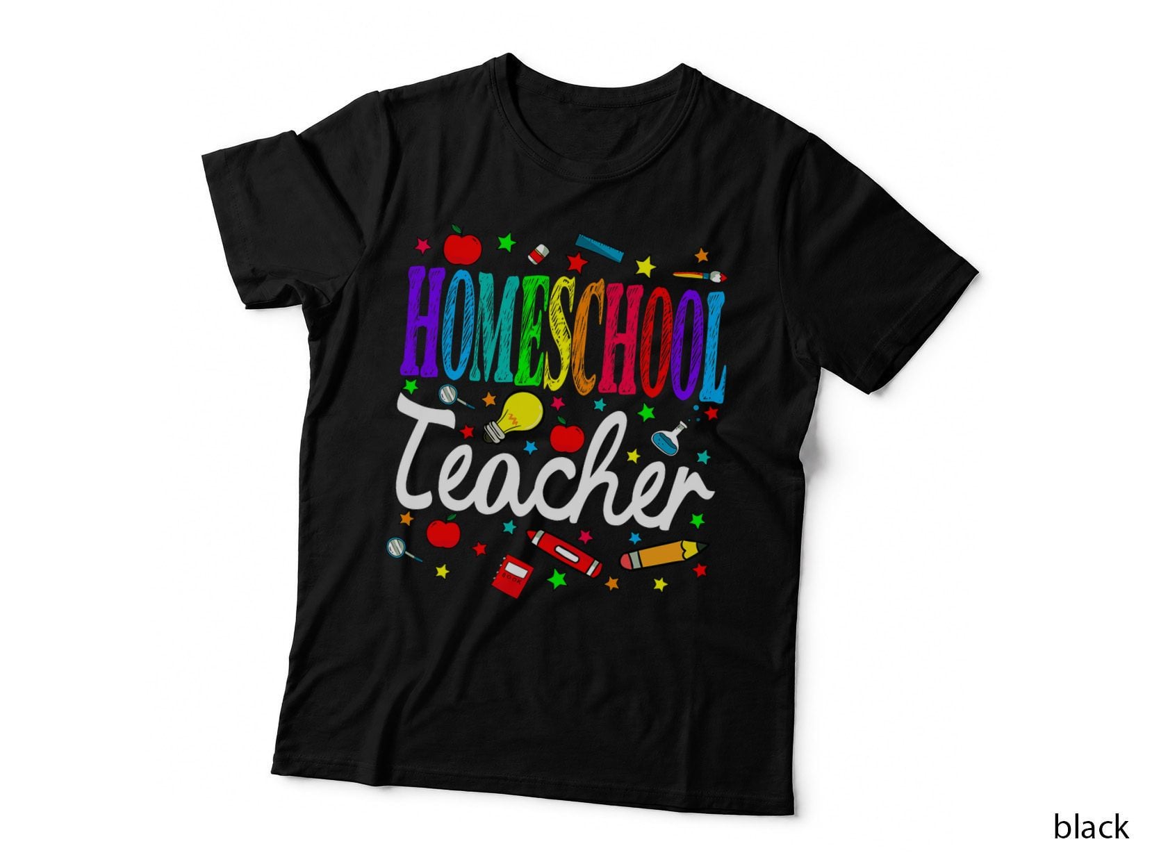 Homeschool Teacher Back to School Boys Girls T-Shirt