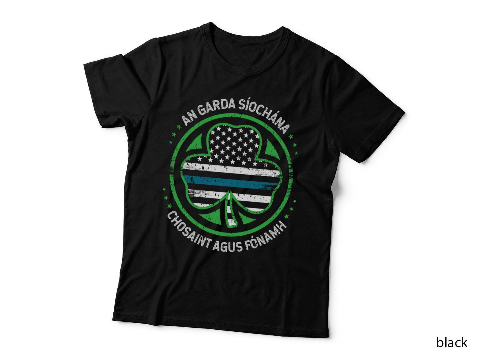 Irish Police Garda St Patrick's Day Gift St Paddy Present T-Shirt