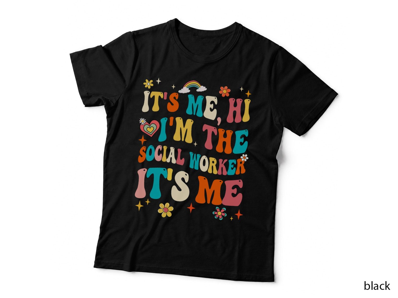 It's Me Hi I'm the Social Worker Teacher Girl Back to School T-Shirt