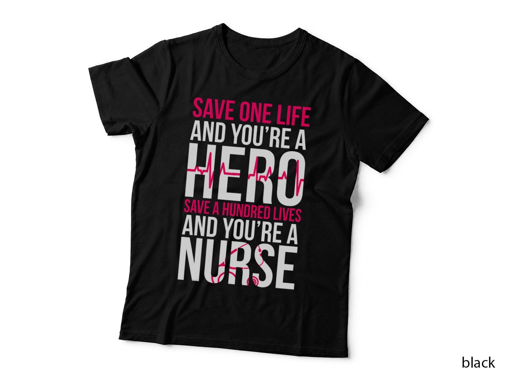RN Nurse Practitioner Hero Quote Cool Nursing Graduate Gift T-Shirt