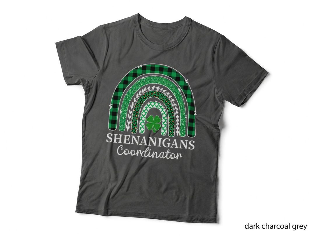 Rainbow Shenanigans Coordinator St. Patrick's Day Teacher T-Shirt