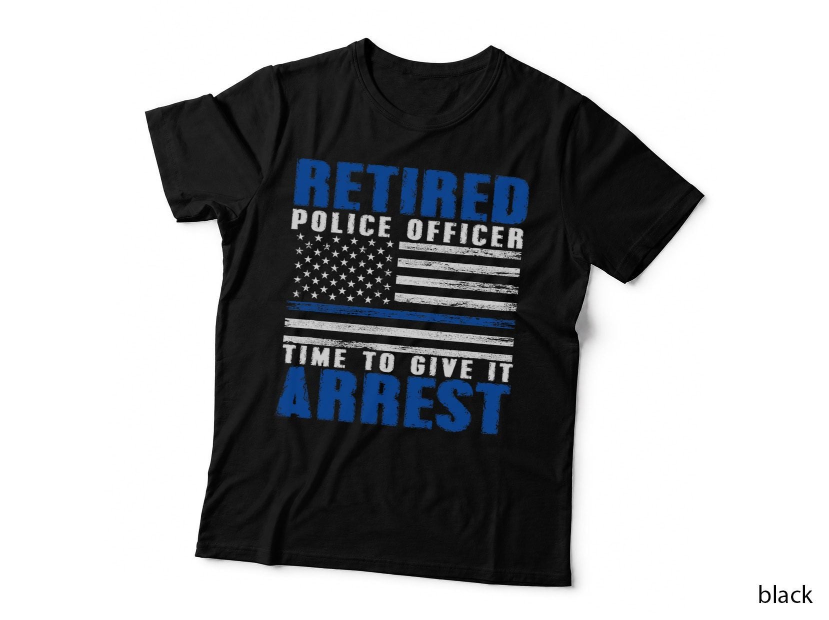 Retired Police Officer Pun Shirt - Funny Retirement Gift T-Shirt