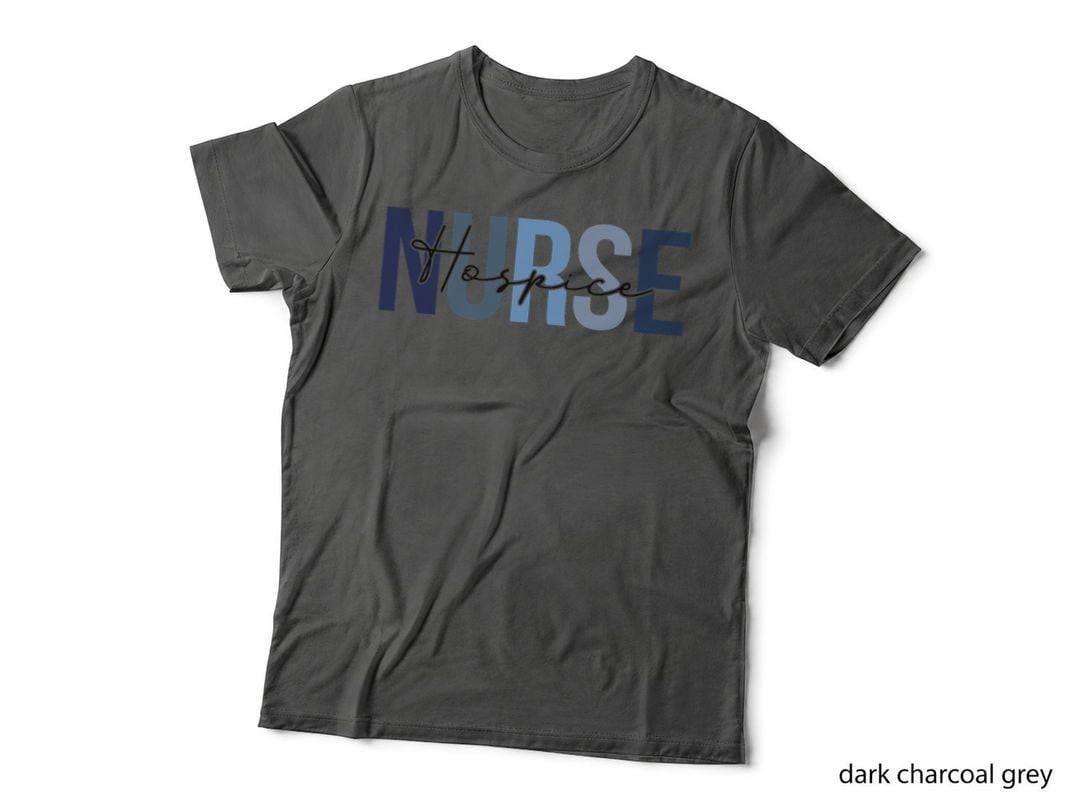 Retro Hospice Nurse Print for Nursing Student T-Shirt