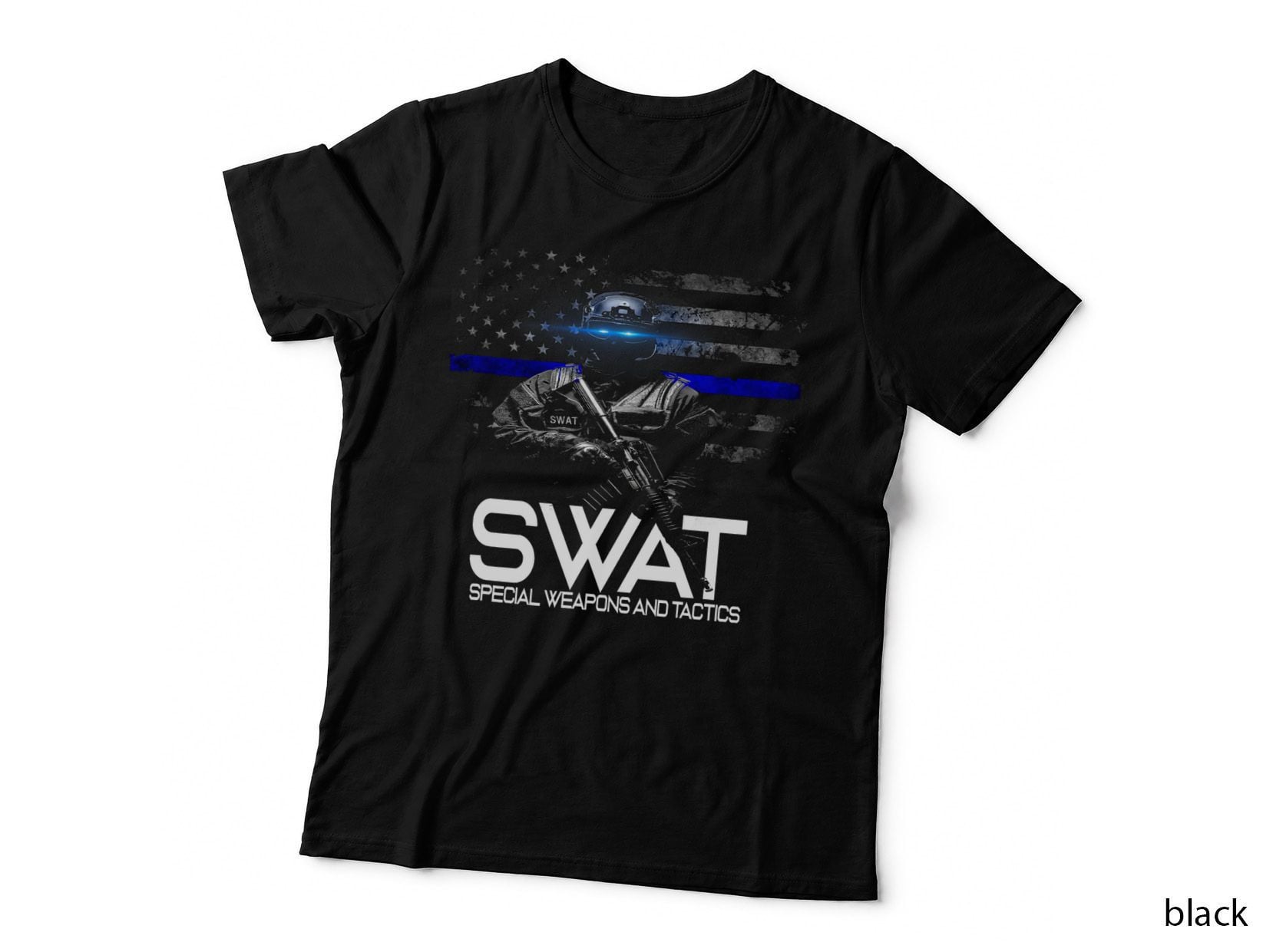 SWAT Special Weapons and Tactics Team, Police Officer T-Shirt