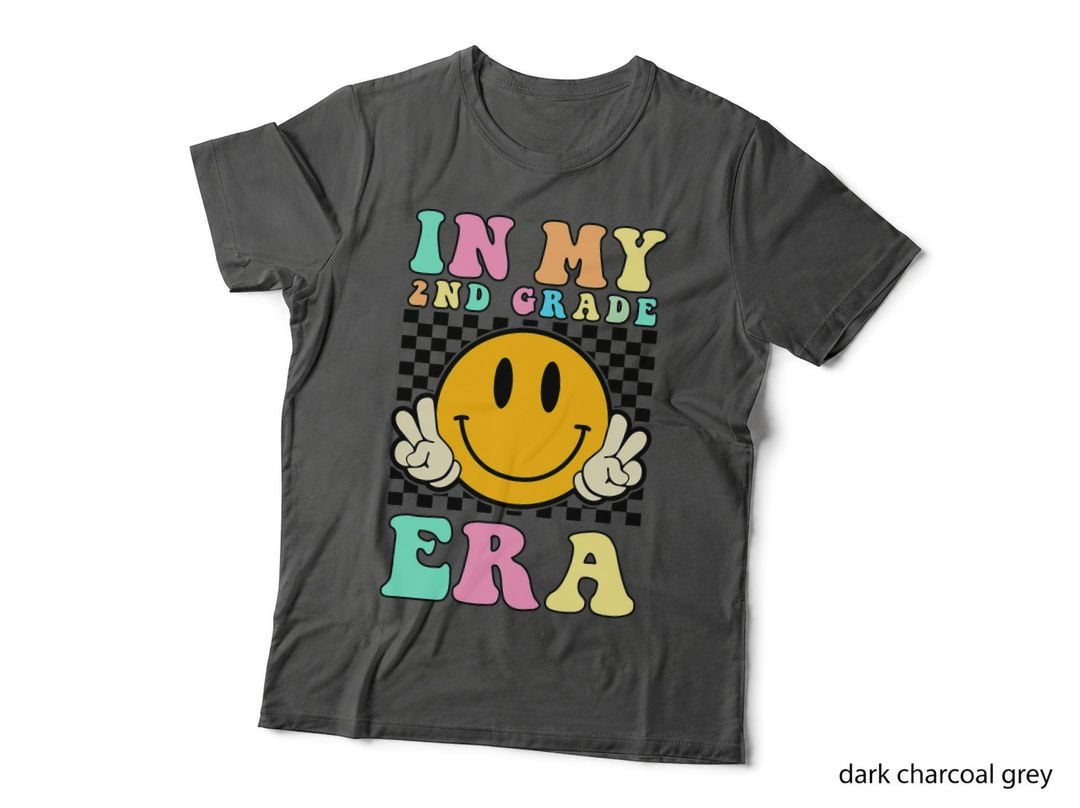 Teacher in My Second Grade Era Back to School, First Day T-Shirt
