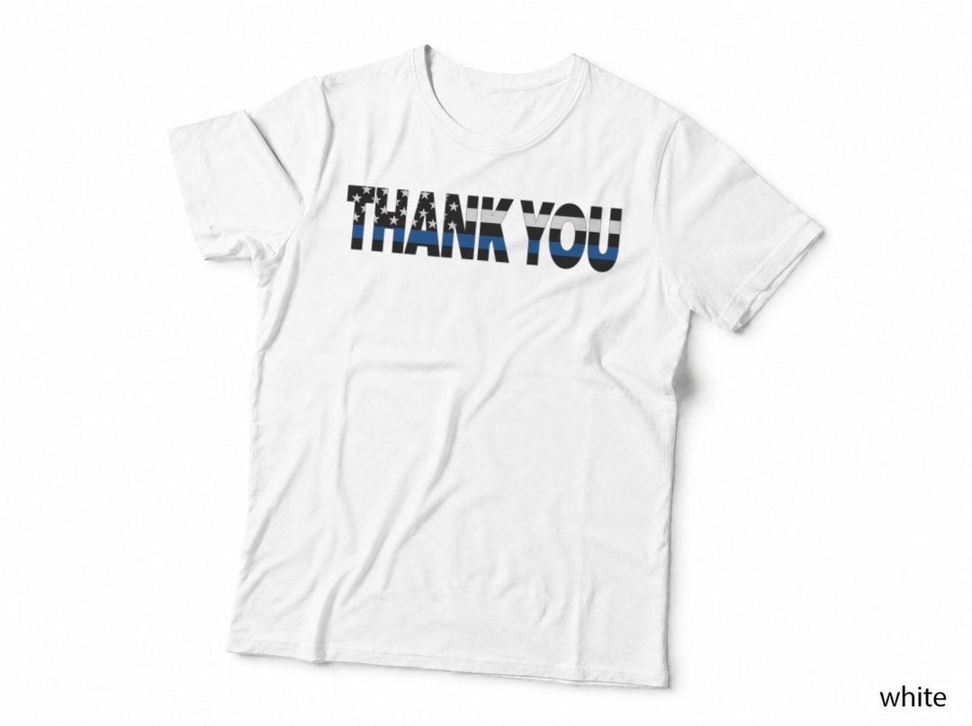 Thank You Police Officers Shirt LEO Support T-Shirt