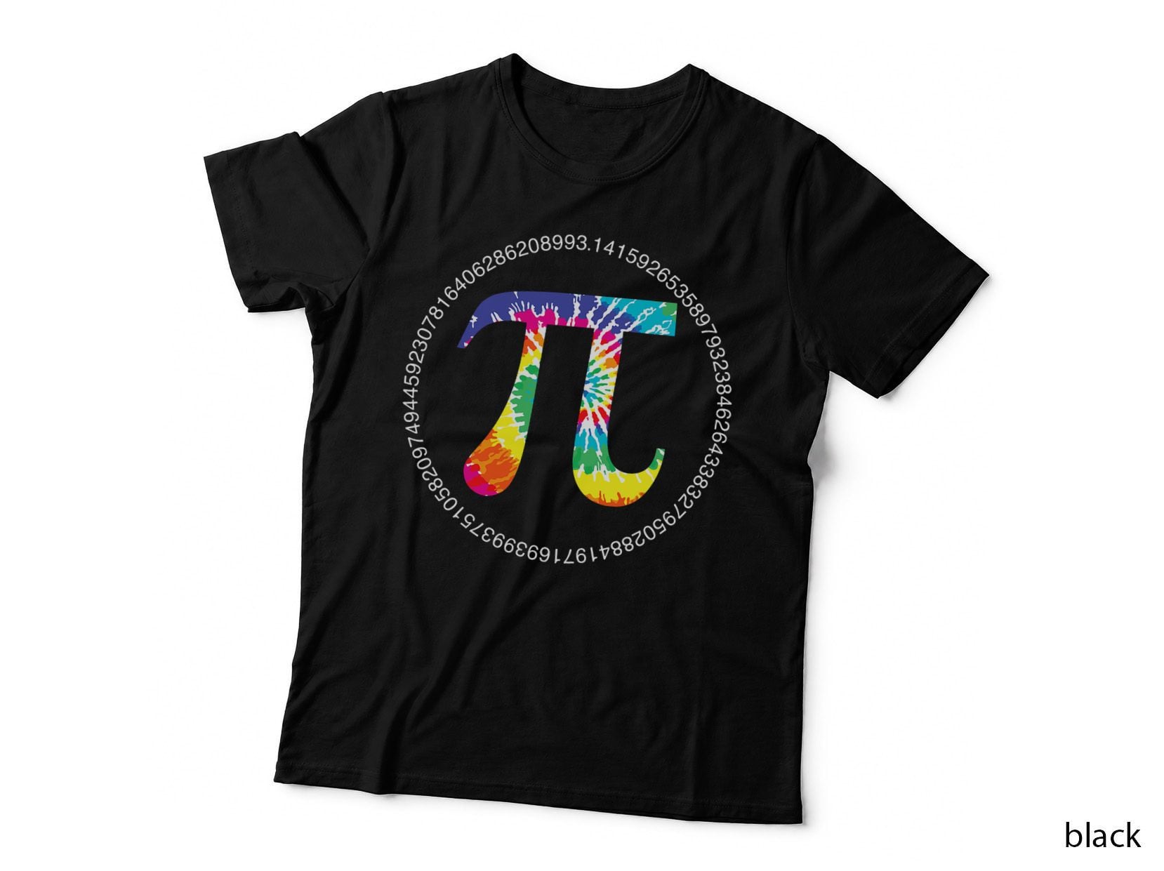 Tie Dye Pi Day T Physics Math Teacher Engineer T-Shirt