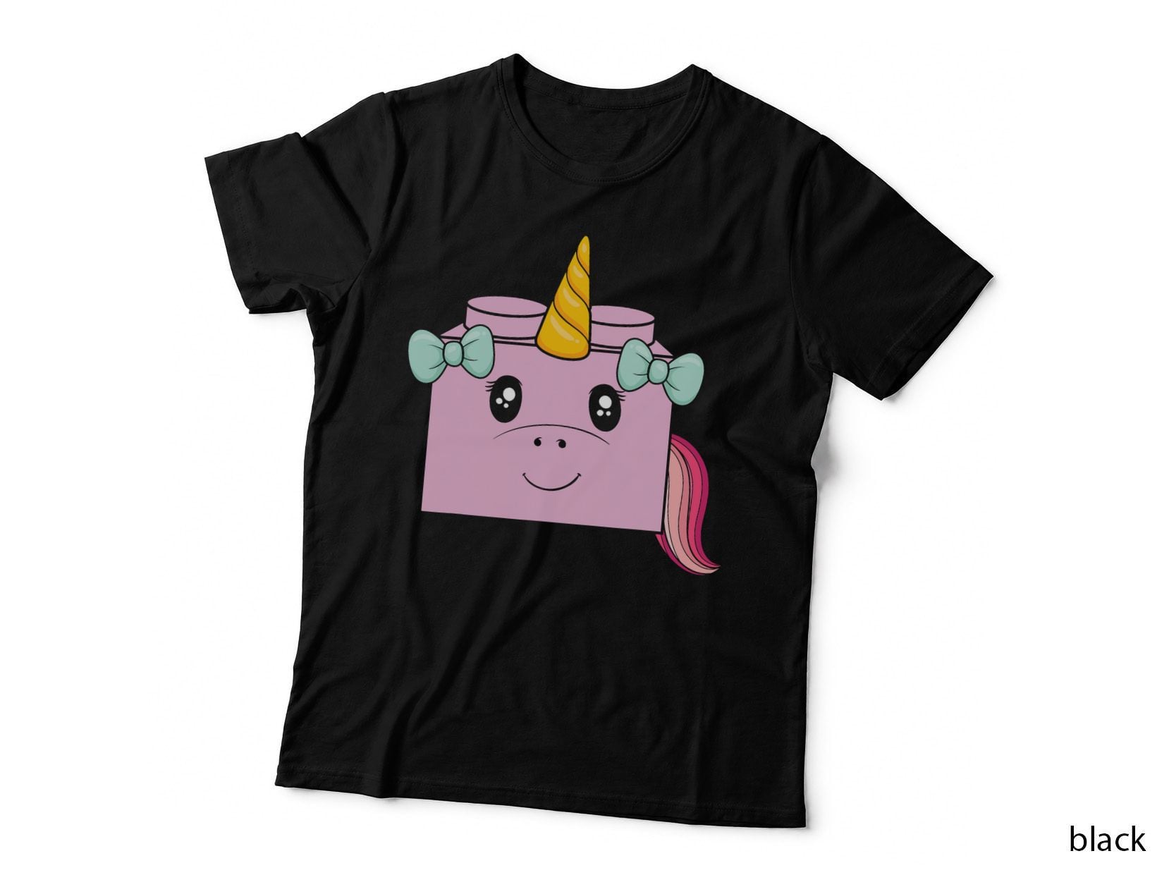 Unicorn Lover Master Builder Bricks Building Blocks T-Shirt
