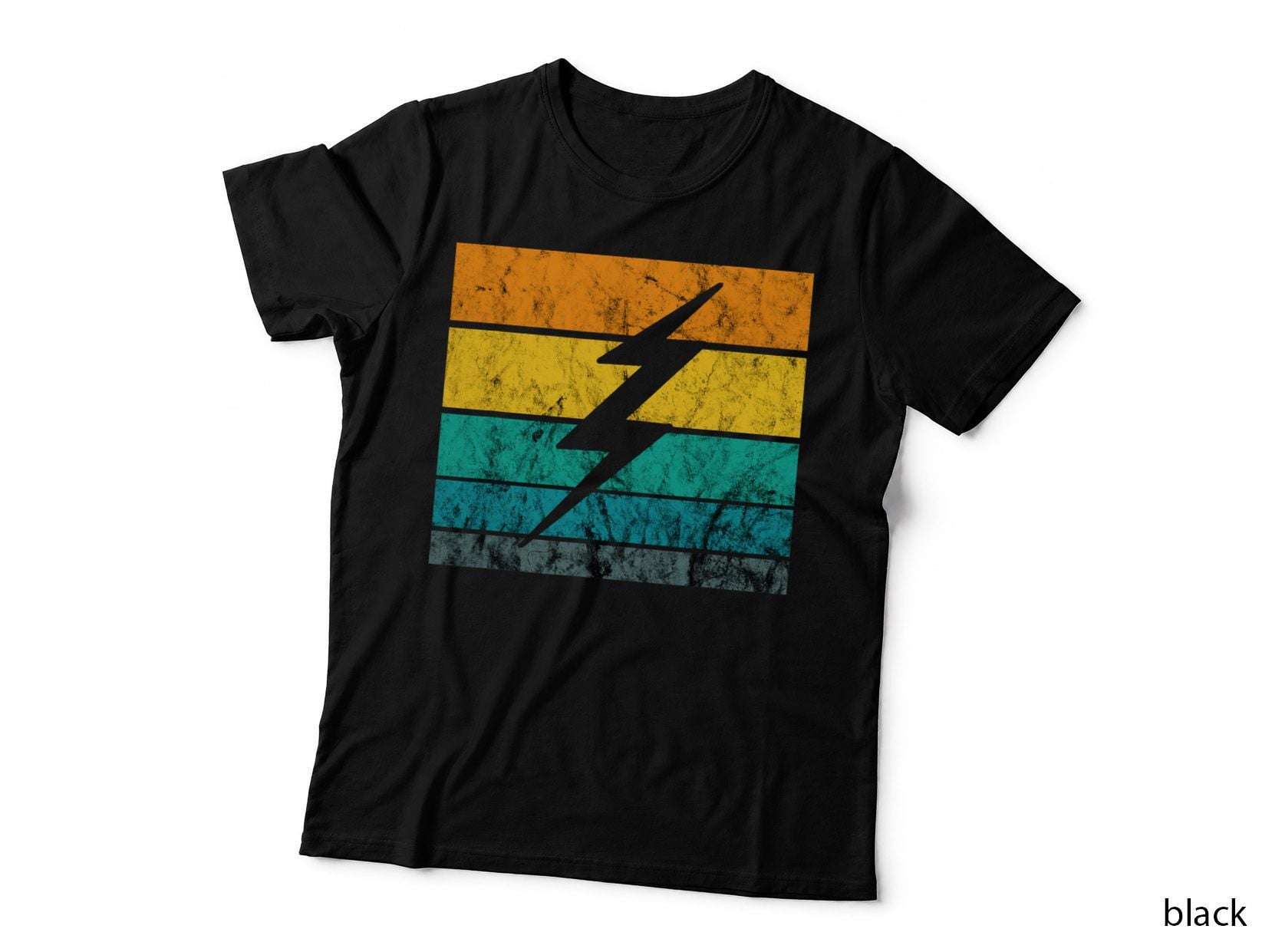 Vintage Retro Electrician Power Current Electrical Engineer T-Shirt