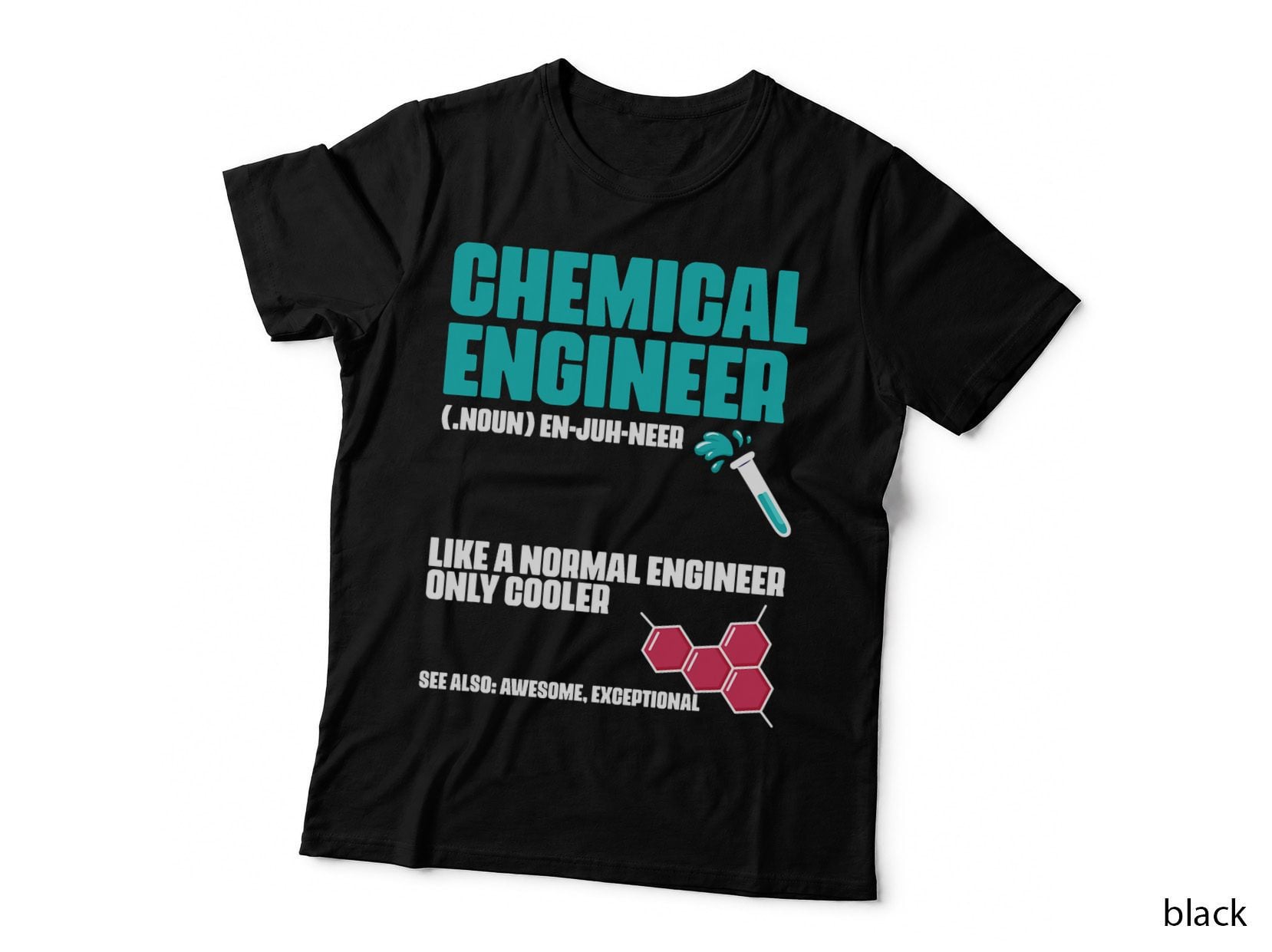 Chemical Definition Engineering Chemical Engineer T-Shirt