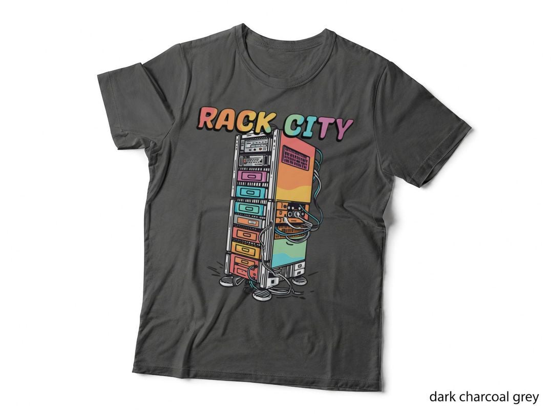 Rack City Network Server Rack - Network Engineer Homelab T-Shirt