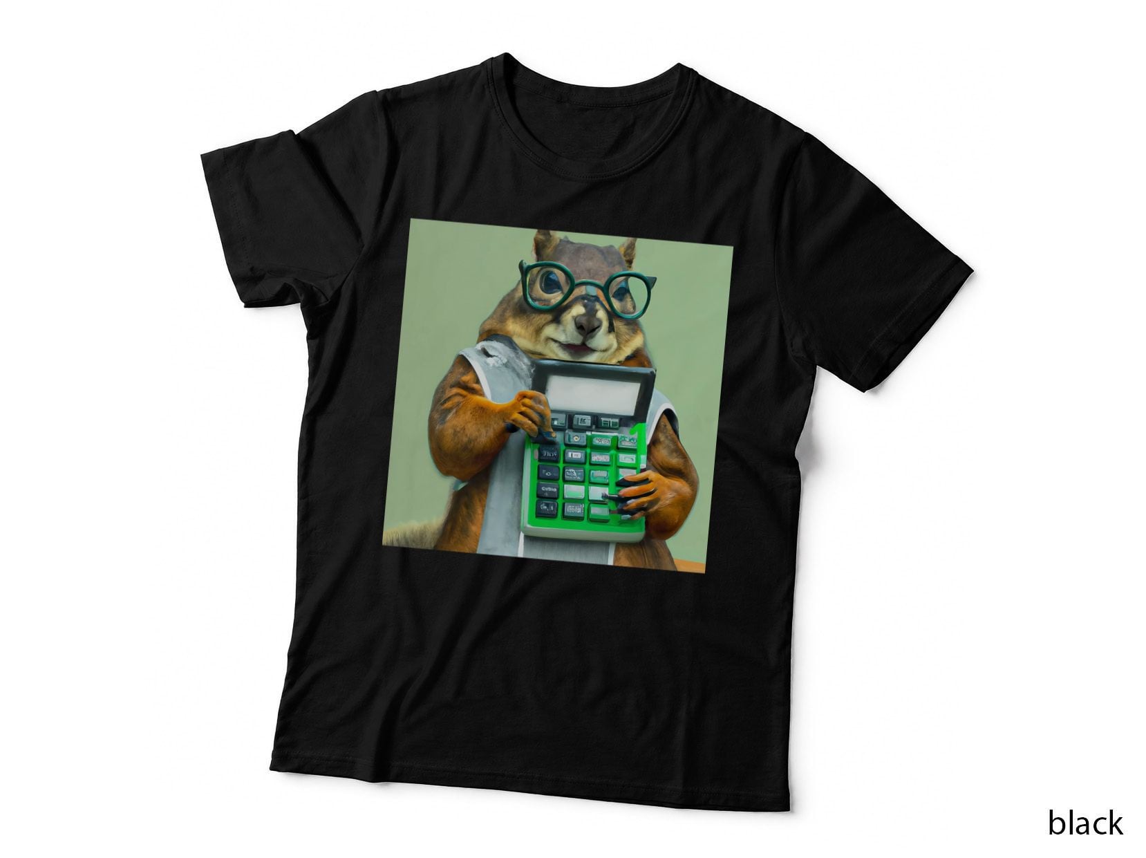 Tax Accountant Squirrel T-Shirt