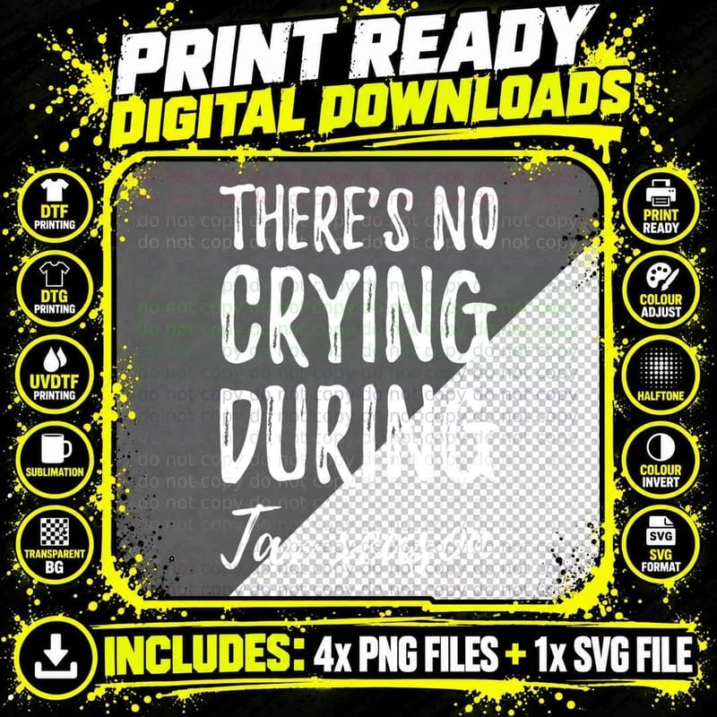 There's No Crying During Tax Season - Accountant Png SVG Digital Bundle