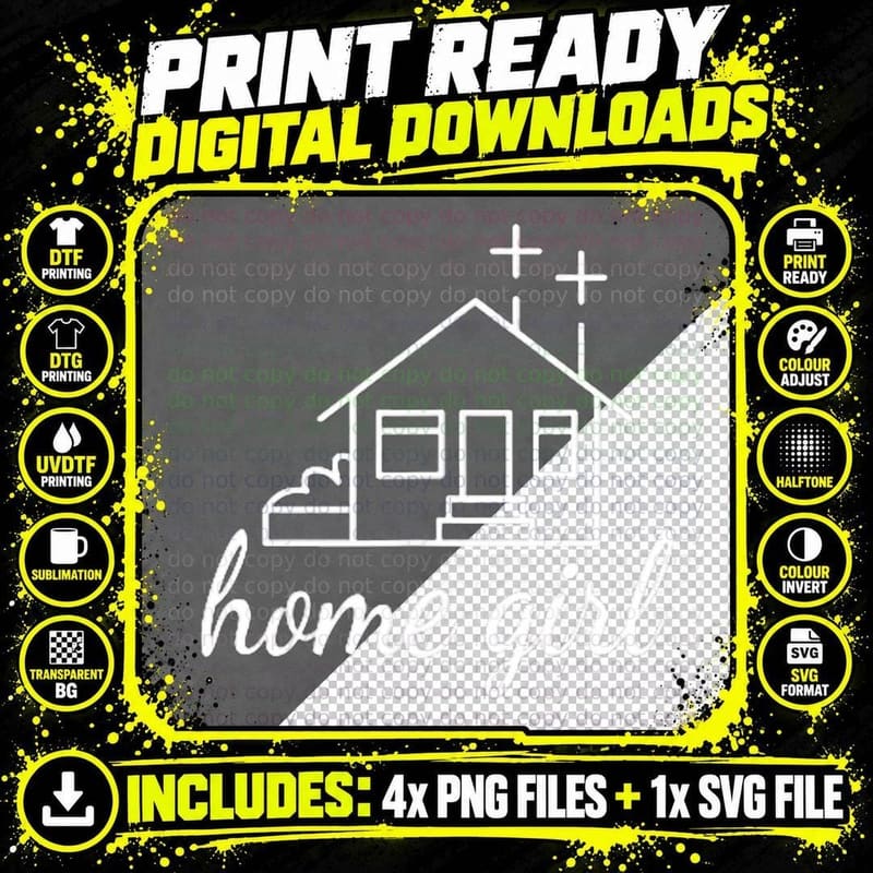 Home Girl Real Estate Agent Realtor Land Agent Broker Png SVG Digital Bundle