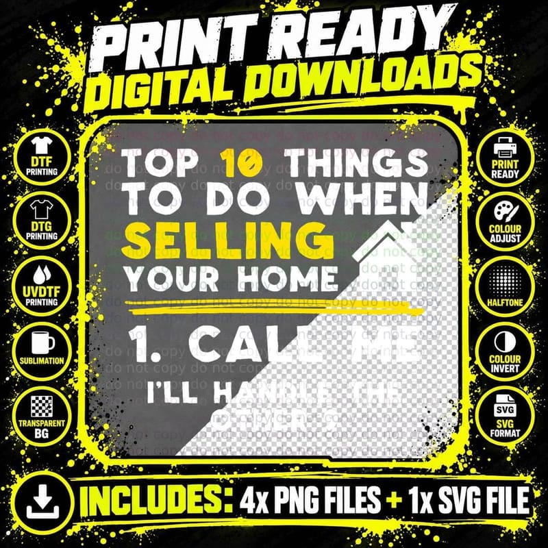 Realtor Shirt, Real Estate Agent Call Me T-Shirt Png SVG Digital Bundle