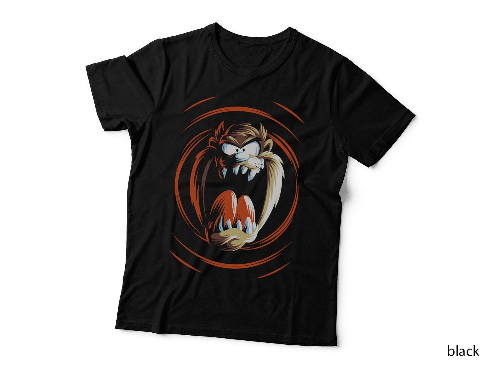 Beast Red Creature Orange Circle Fierce T-Shirt