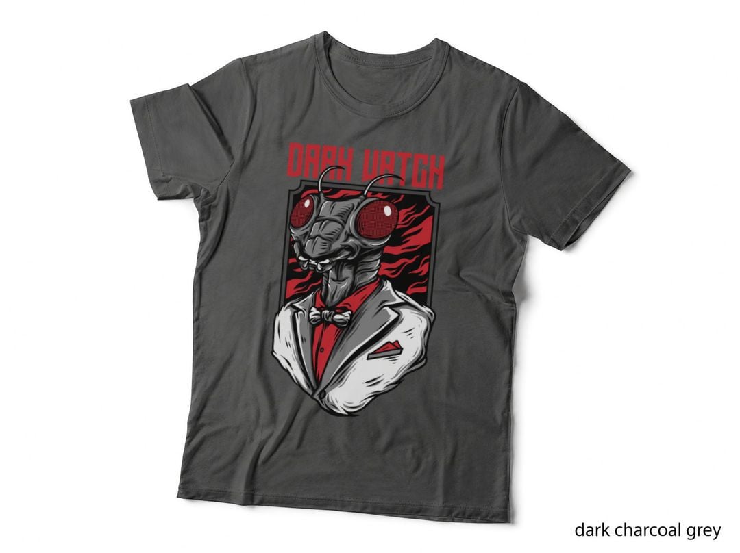 Dark Watch Demon Creature Red Fire Halftone T-Shirt