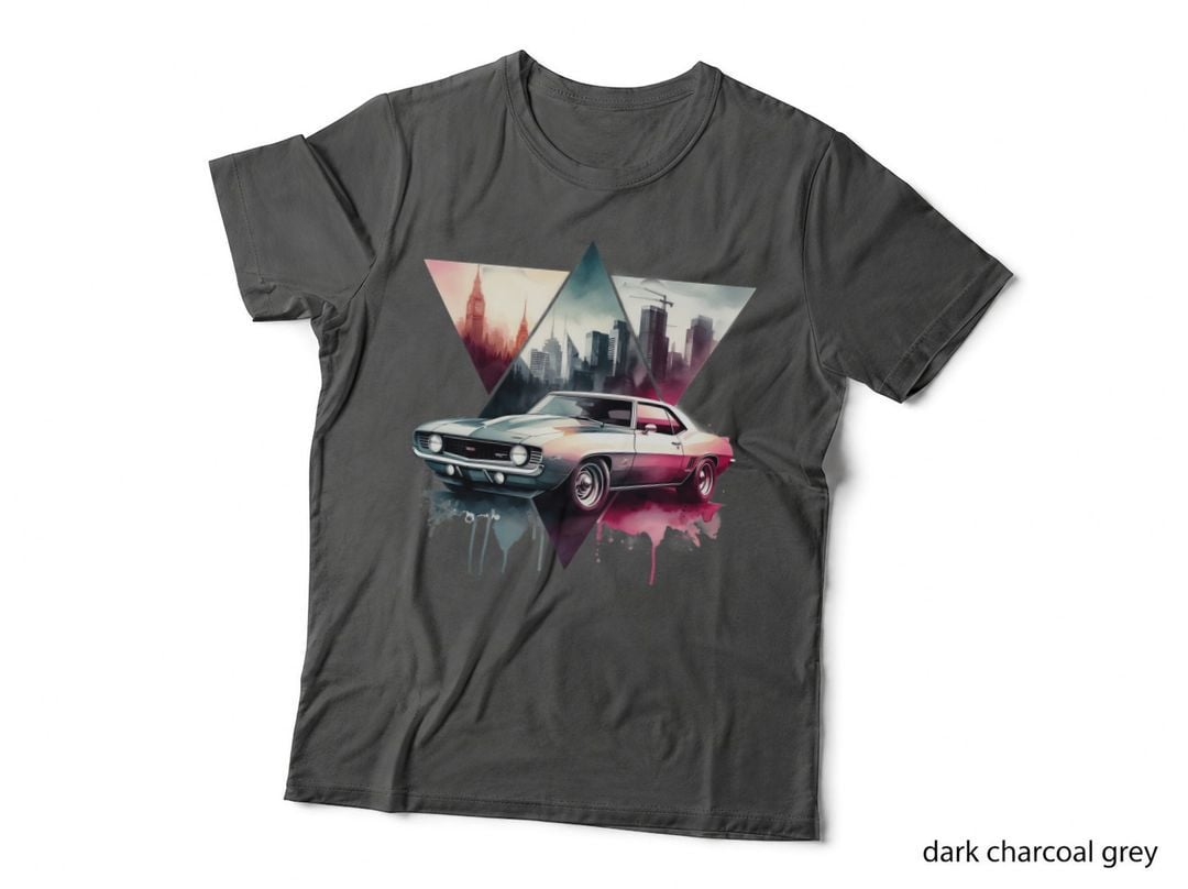 Diamond Pink Urban Geometric City Modern T-Shirt
