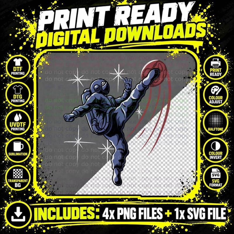 Superhero Cape Flight Action Power T-Shirt Png SVG Digital Bundle